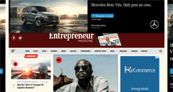 Desktop Screenshot of entrepreneurmag.co.za