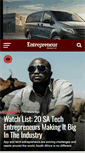 Mobile Screenshot of entrepreneurmag.co.za
